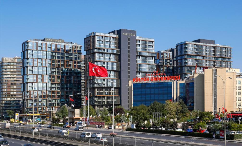Residence Retro9 B-Blok Atakoey Apart 2 Rooms Wifi Pool Istanbul Eksteriør billede