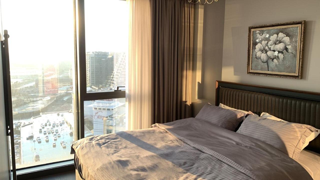 Residence Retro9 B-Blok Atakoey Apart 2 Rooms Wifi Pool Istanbul Eksteriør billede